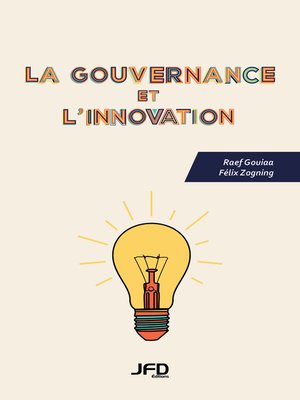 cover image of La gouvernance et l'innovation
